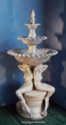 3 Tier Mermaid Base - Scalloped Bowls