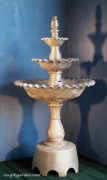 3 Tier Plain Base - Scalloped Bowls