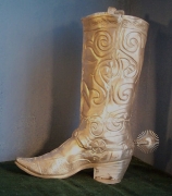 Boot w/ Spur Statue
